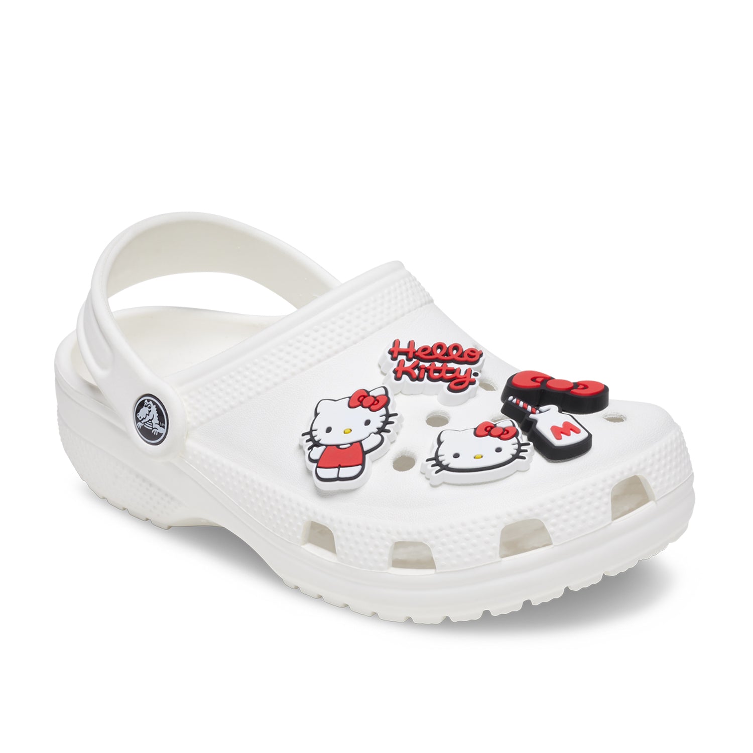Crocs Hello Kitty 5 Pack Jibbitz - Comfortable Lightweight Slip-On Clogs Shoes Unisex Non-Slip Waterproof