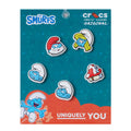Crocs Smurfs 5 Pack Jibbitz - Comfortable Lightweight Slip-On Clogs Shoes Unisex Non-Slip Waterproof