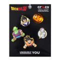 Crocs Dragon Ball Z 5 Pack Jibbitz - Comfortable Lightweight Slip-On Clogs Shoes Unisex Non-Slip Waterproof