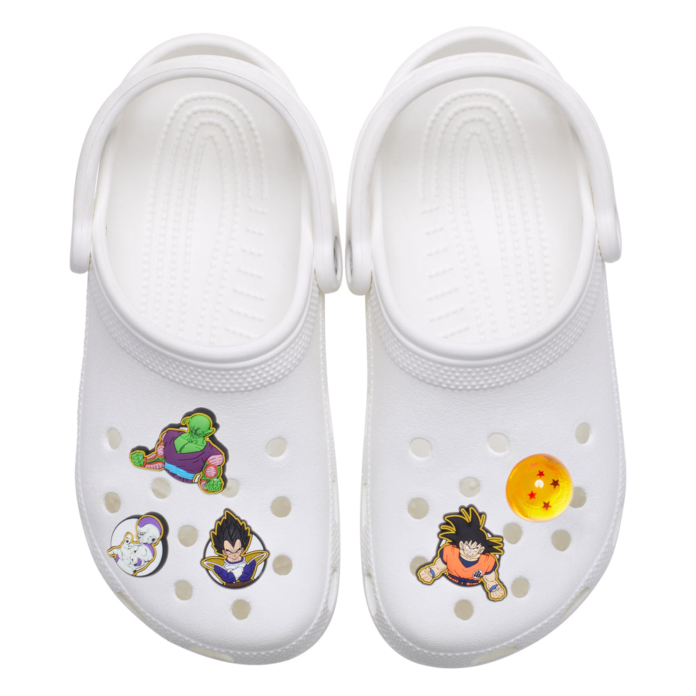 Crocs Dragon Ball Z 5 Pack Jibbitz - Comfortable Lightweight Slip-On Clogs Shoes Unisex Non-Slip Waterproof