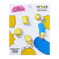 Crocs The Simpsons 5 Pack Jibbitz - Comfortable Lightweight Slip-On Clogs Shoes Unisex Non-Slip Waterproof