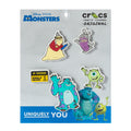 Crocs Monsters Inc 5 Pack Jibbitz - Comfortable Lightweight Slip-On Clogs Shoes Unisex Non-Slip Waterproof