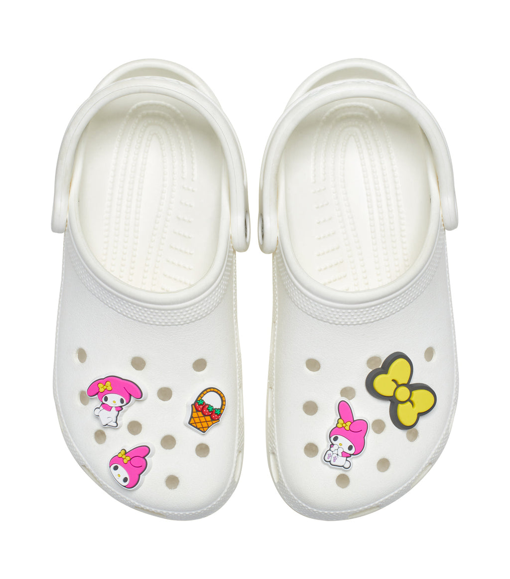 Crocs MyMelody 5 Pack Jibbitz - Comfortable Lightweight Slip-On Clogs Shoes Unisex Non-Slip Waterproof