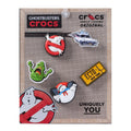 Crocs Ghostbusters 5 Pack Jibbitz - Comfortable Lightweight Slip-On Clogs Shoes Unisex Non-Slip Waterproof