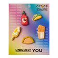 Crocs Yummy Foods Night Out 5 Pack Jibbitz - Comfortable Lightweight Slip-On Clogs Shoes Unisex Non-Slip Waterproof