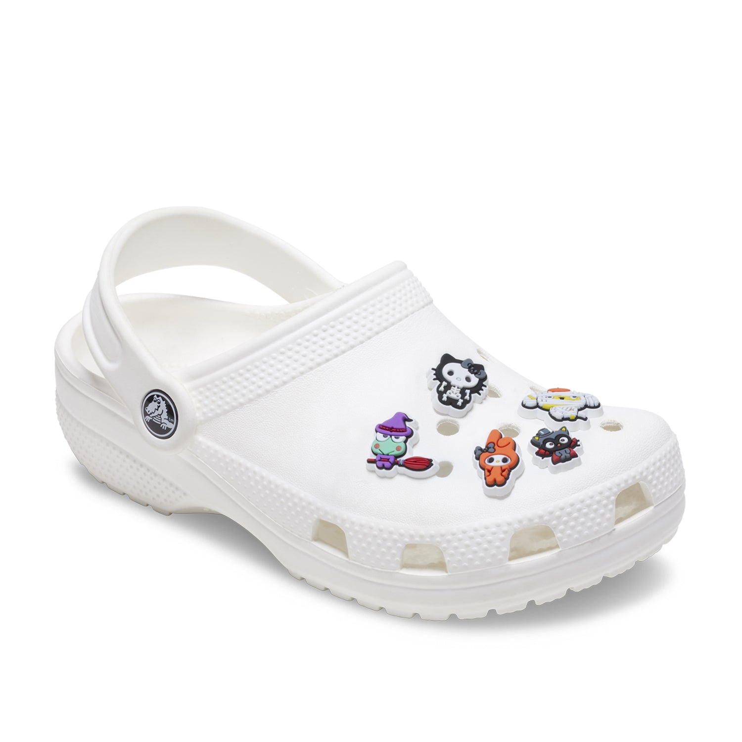 Crocs Hello Kitty & Friends Halloween 5 Pack Jibbitz - Comfortable Lightweight Slip-On Clogs Shoes Unisex Non-Slip Waterproof