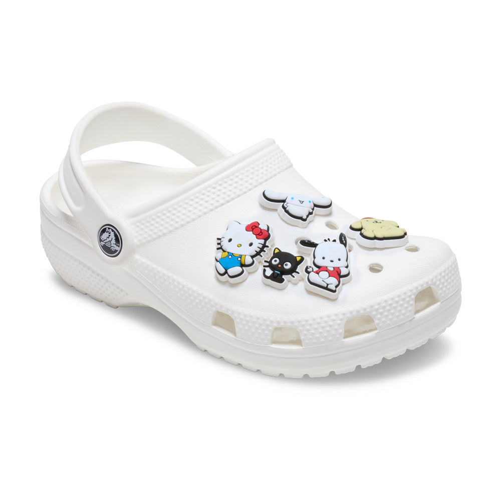 Crocs Hello Kitty's Friends 5 Pack Jibbitz - Comfortable Lightweight Slip-On Clogs Shoes Unisex Non-Slip Waterproof