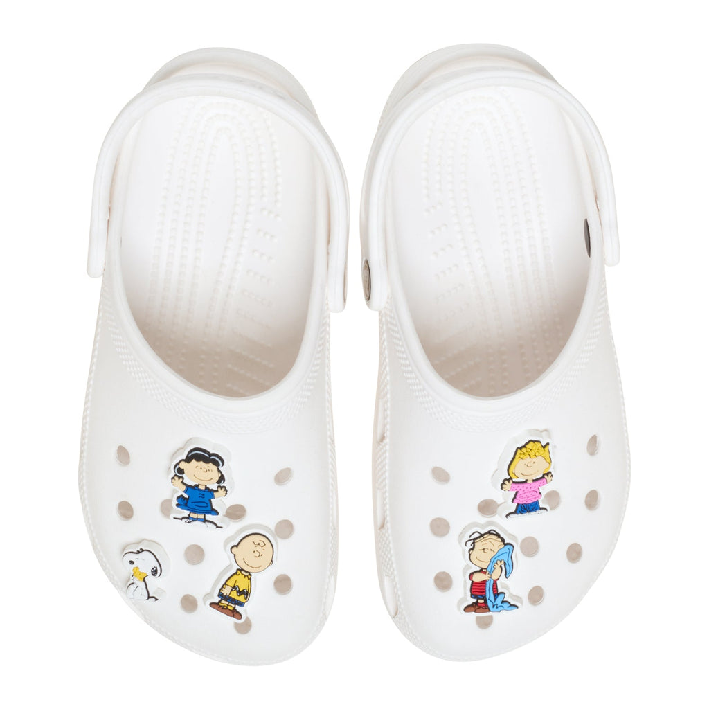 Crocs Peanuts III 5 Pack Jibbitz - Comfortable Lightweight Slip-On Clogs Shoes Unisex Non-Slip Waterproof