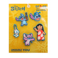Crocs Stitch Refresh 5 Pack Jibbitz - Comfortable Lightweight Slip-On Clogs Shoes Unisex Non-Slip Waterproof