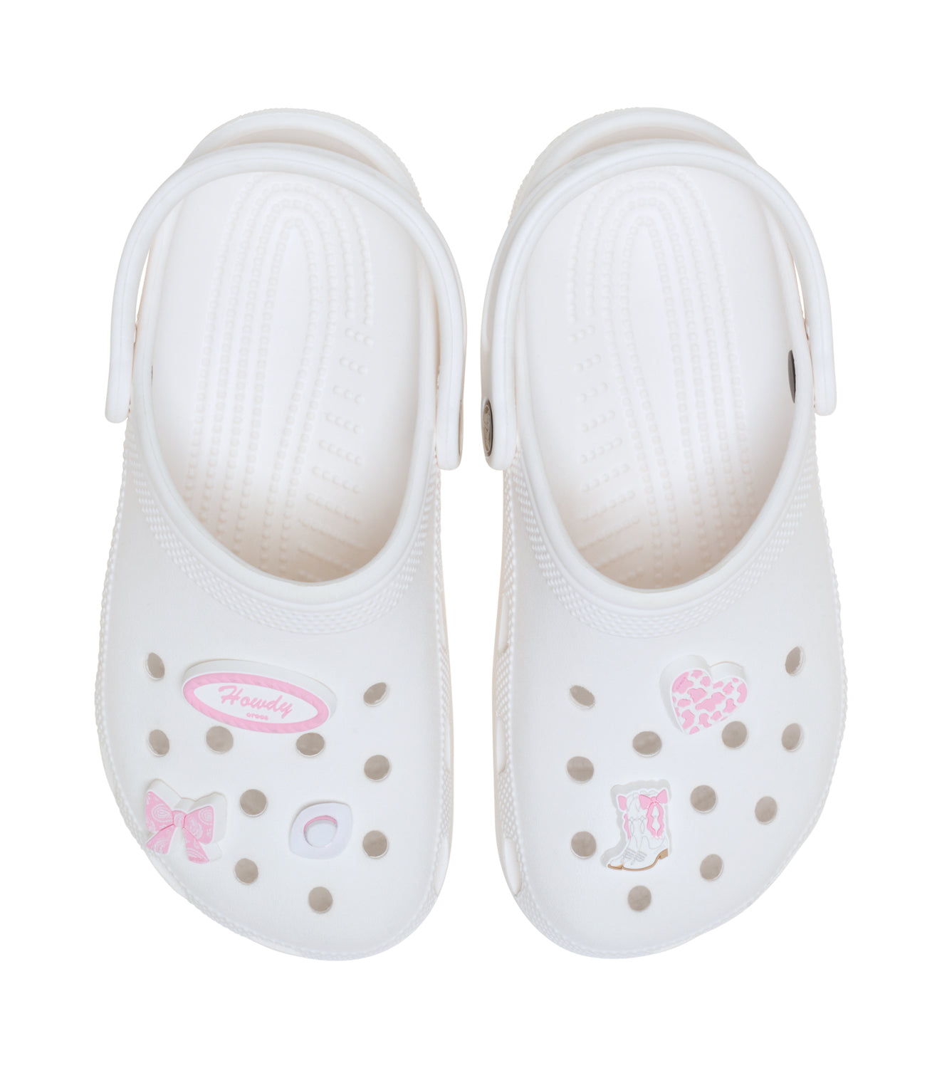 Crocs Rodeo Cowgirl 5 Pack Jibbitz - Comfortable Lightweight Slip-On Clogs Shoes Unisex Non-Slip Waterproof