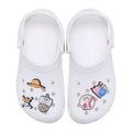 Crocs One Piece Luffy 5 Pack Jibbitz - Comfortable Lightweight Slip-On Clogs Shoes Unisex Non-Slip Waterproof