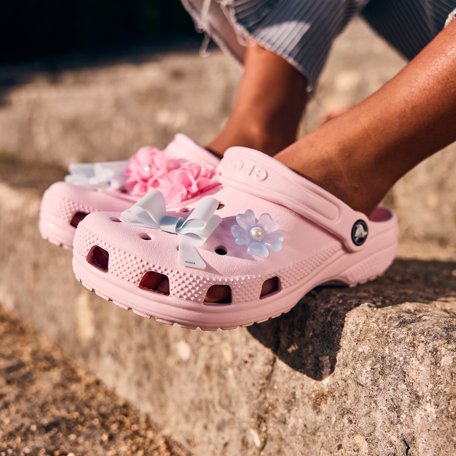 Crocs Classic Clog - Youth - Comfortable Lightweight Slip-On Clogs Shoes Unisex Non-Slip Waterproof
