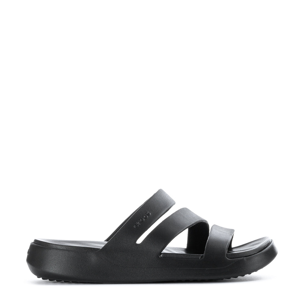 Crocs Getaway Strappy Sandal - Womens - Comfortable Lightweight Slip-On Clogs Shoes Unisex Non-Slip Waterproof
