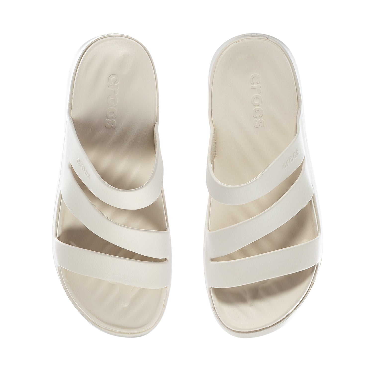 Crocs Getaway Strappy Sandal - Womens - Comfortable Lightweight Slip-On Clogs Shoes Unisex Non-Slip Waterproof