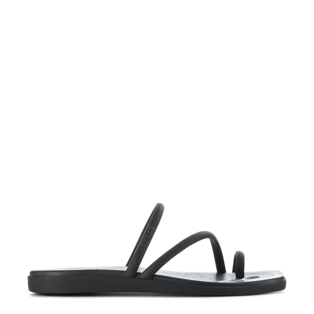 Crocs Miami Toe Loop Sandal - Womens - Comfortable Lightweight Slip-On Clogs Shoes Unisex Non-Slip Waterproof