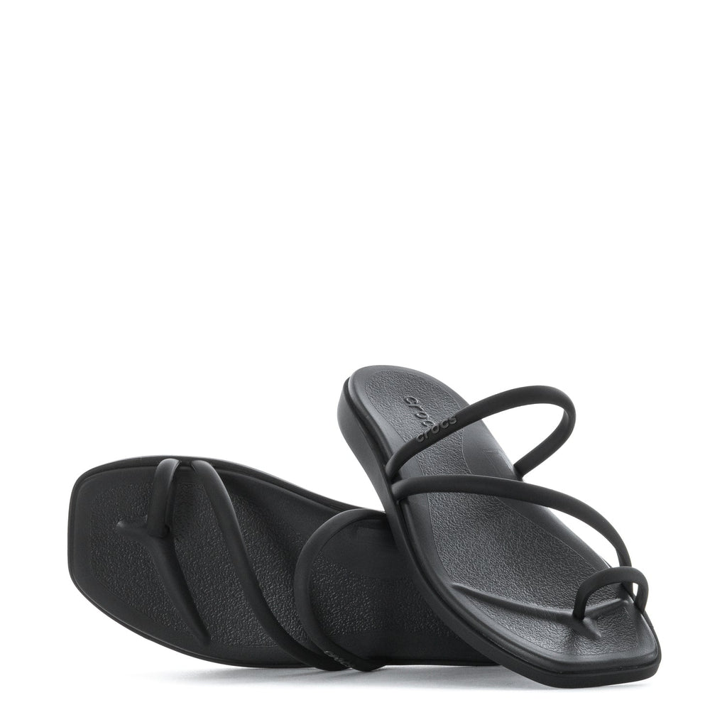Crocs Miami Toe Loop Sandal - Womens - Comfortable Lightweight Slip-On Clogs Shoes Unisex Non-Slip Waterproof