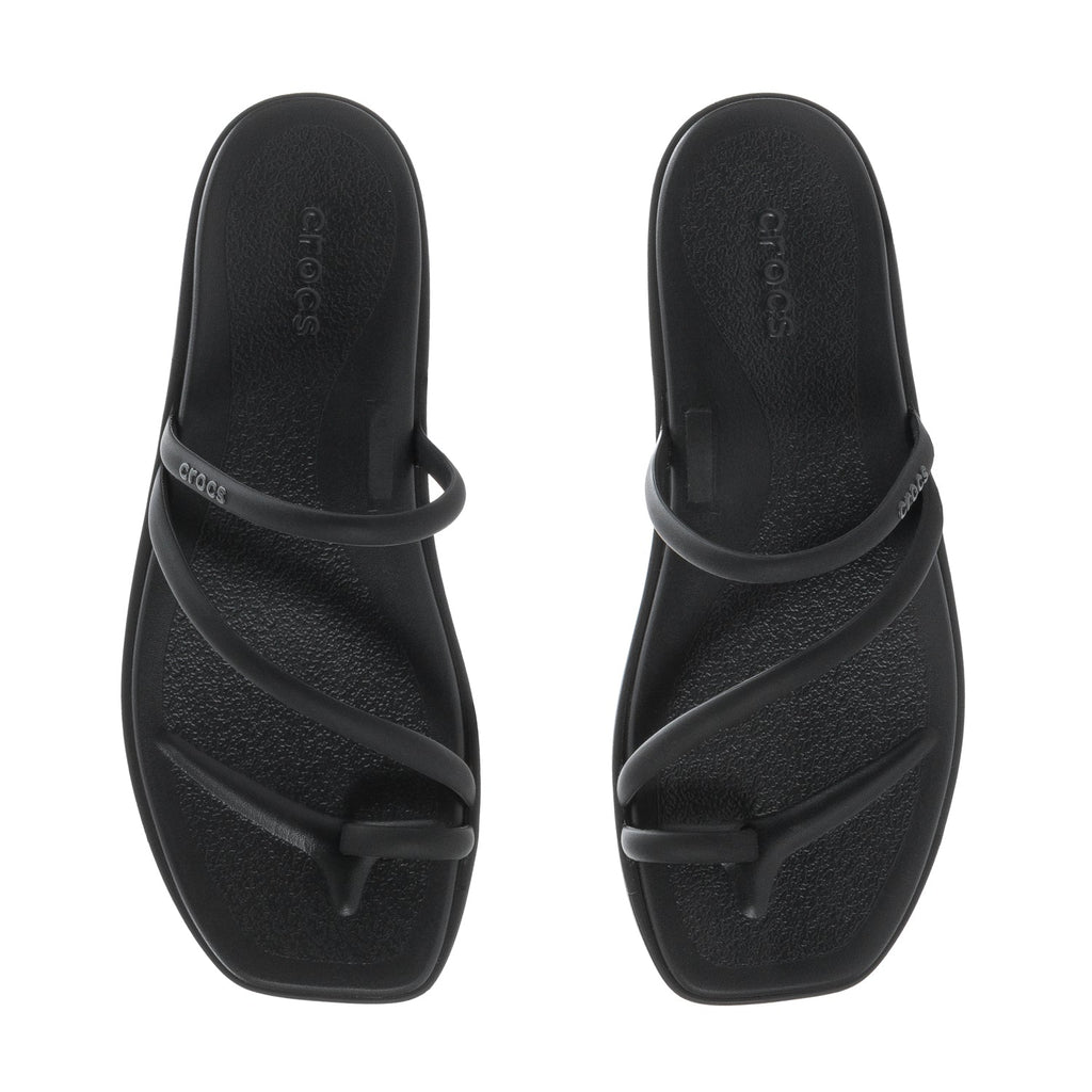 Crocs Miami Toe Loop Sandal - Womens - Comfortable Lightweight Slip-On Clogs Shoes Unisex Non-Slip Waterproof