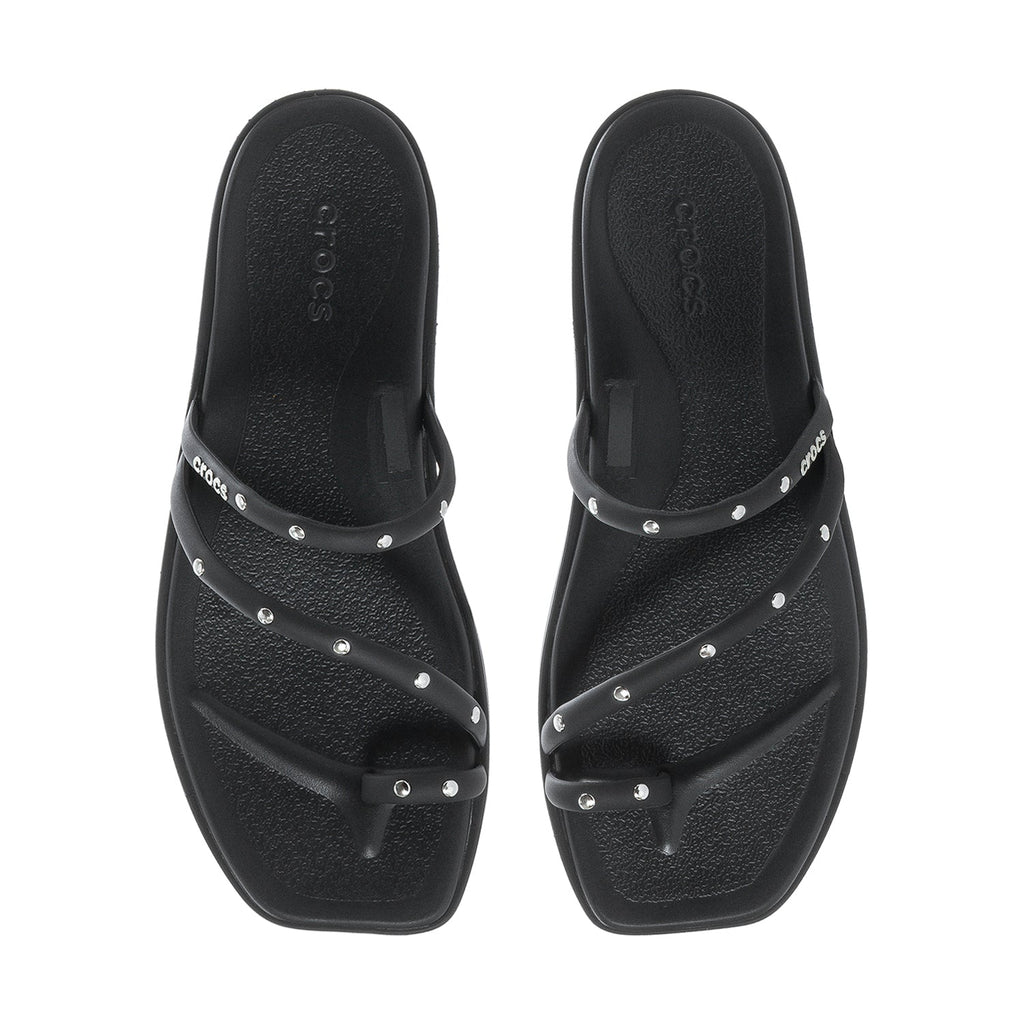 Crocs Miami Toe Loop Sandal - Womens - Comfortable Lightweight Slip-On Clogs Shoes Unisex Non-Slip Waterproof