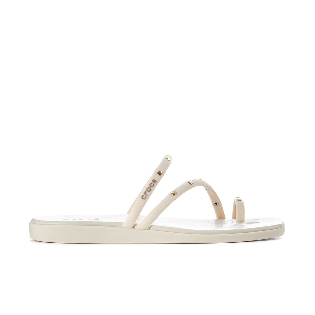 Crocs Miami Toe Loop Sandal - Womens - Comfortable Lightweight Slip-On Clogs Shoes Unisex Non-Slip Waterproof
