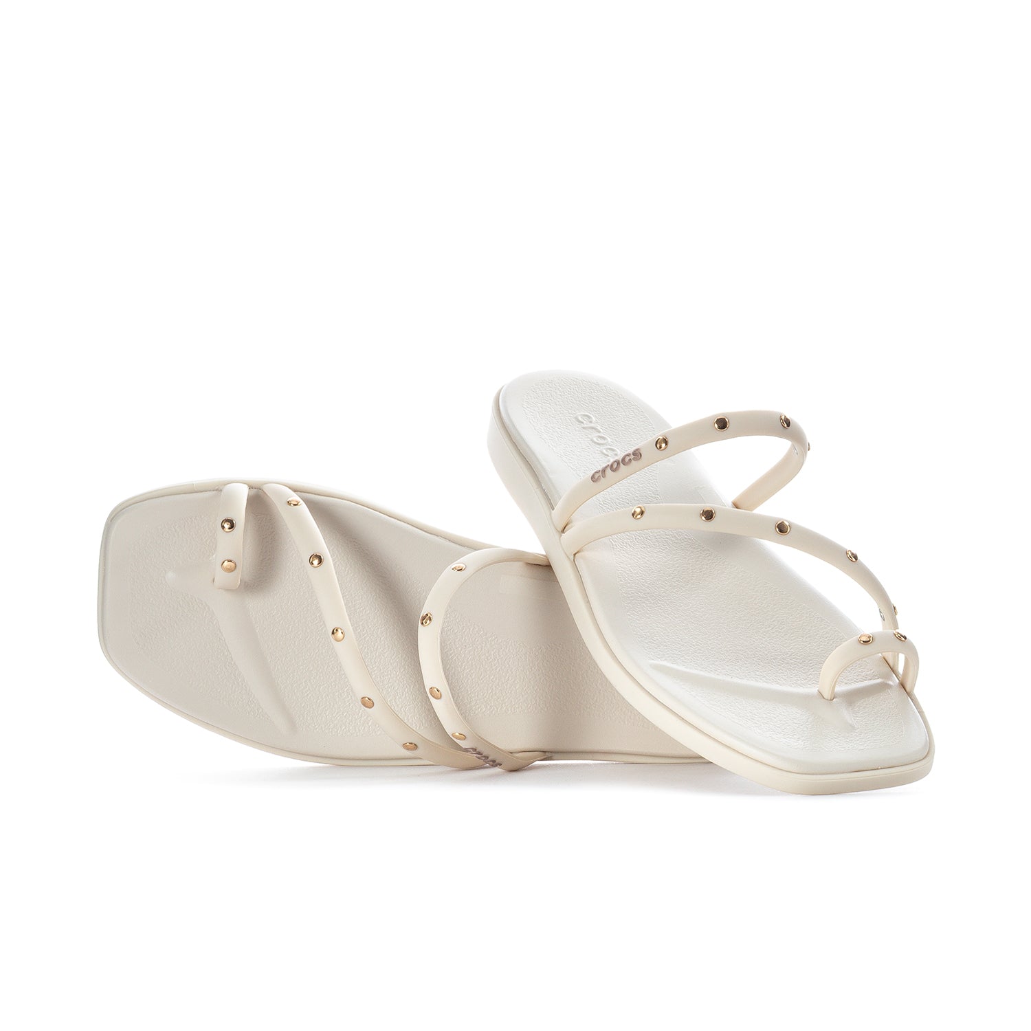 Crocs Miami Toe Loop Sandal - Womens - Comfortable Lightweight Slip-On Clogs Shoes Unisex Non-Slip Waterproof