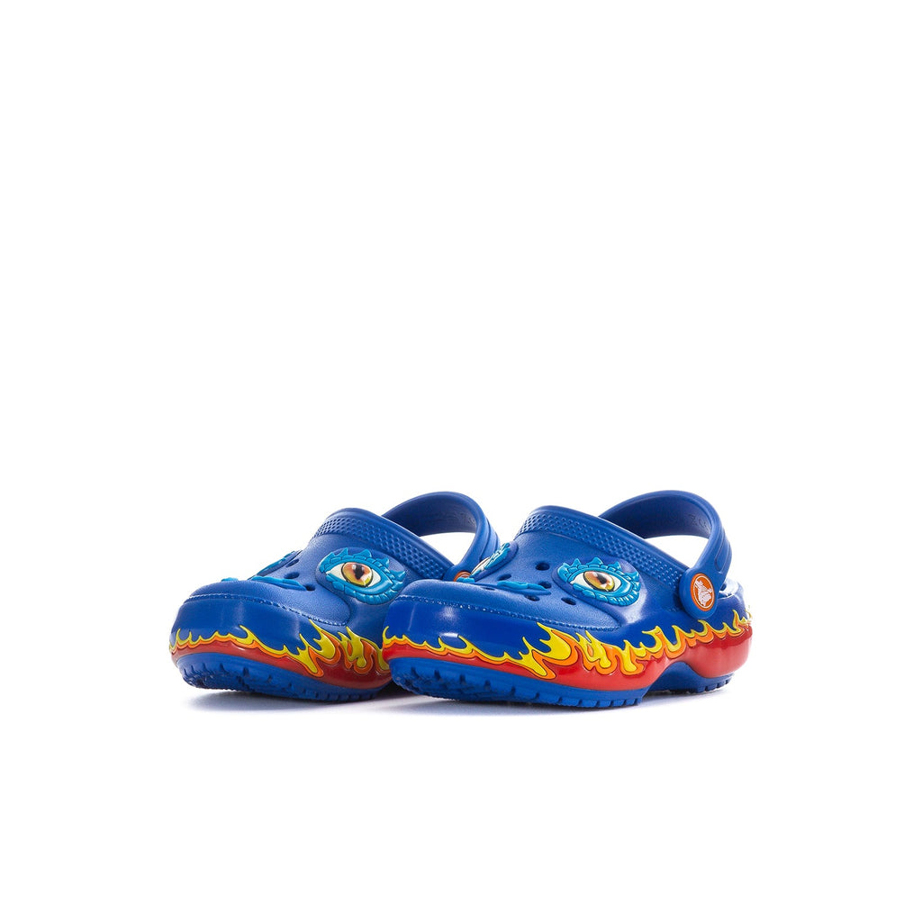 Crocs Classig Clog Fun Lab - Toddler - Comfortable Lightweight Slip-On Clogs Shoes Unisex Non-Slip Waterproof