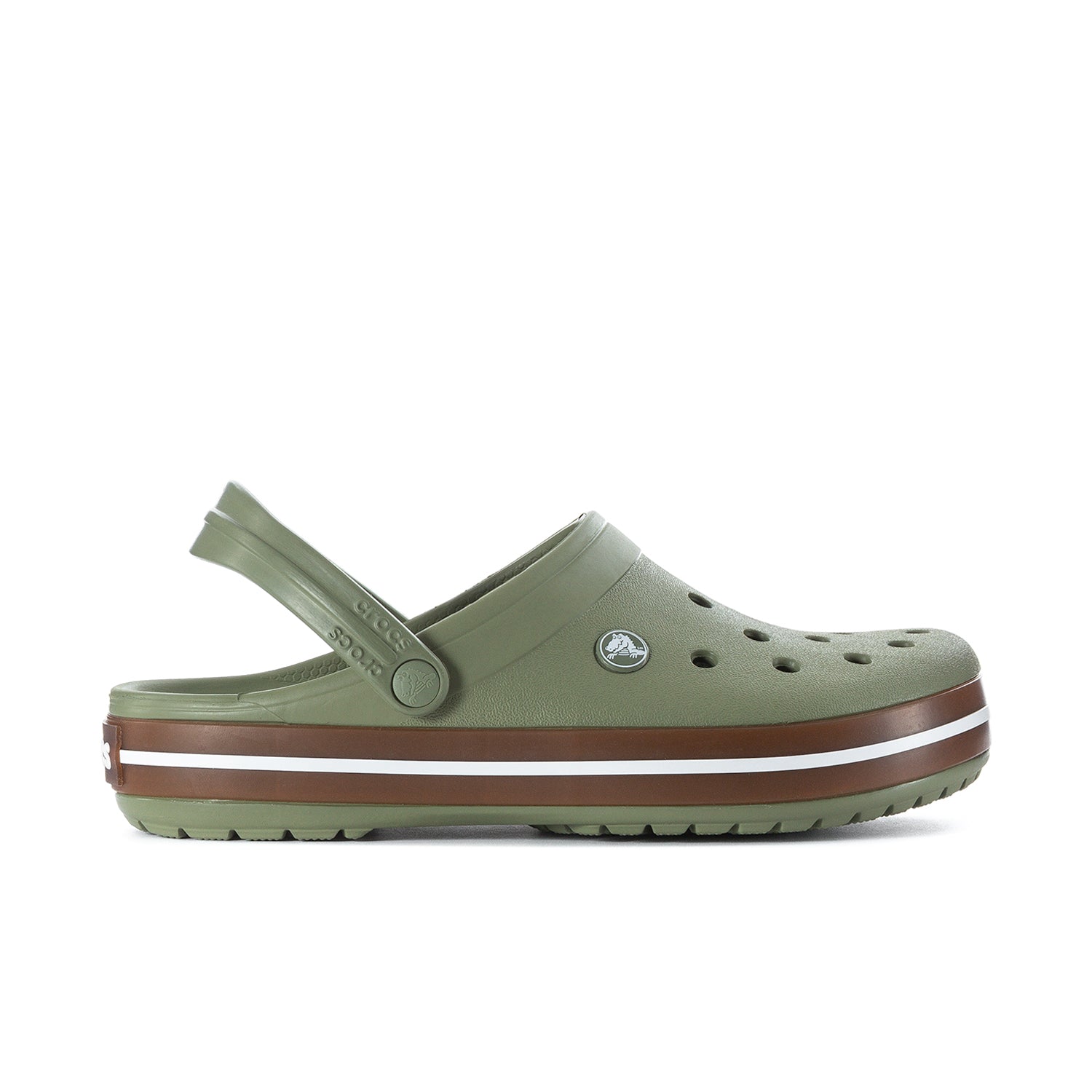 Crocs Crocband Gum Clog - Mens - Comfortable Lightweight Slip-On Clogs Shoes Unisex Non-Slip Waterproof