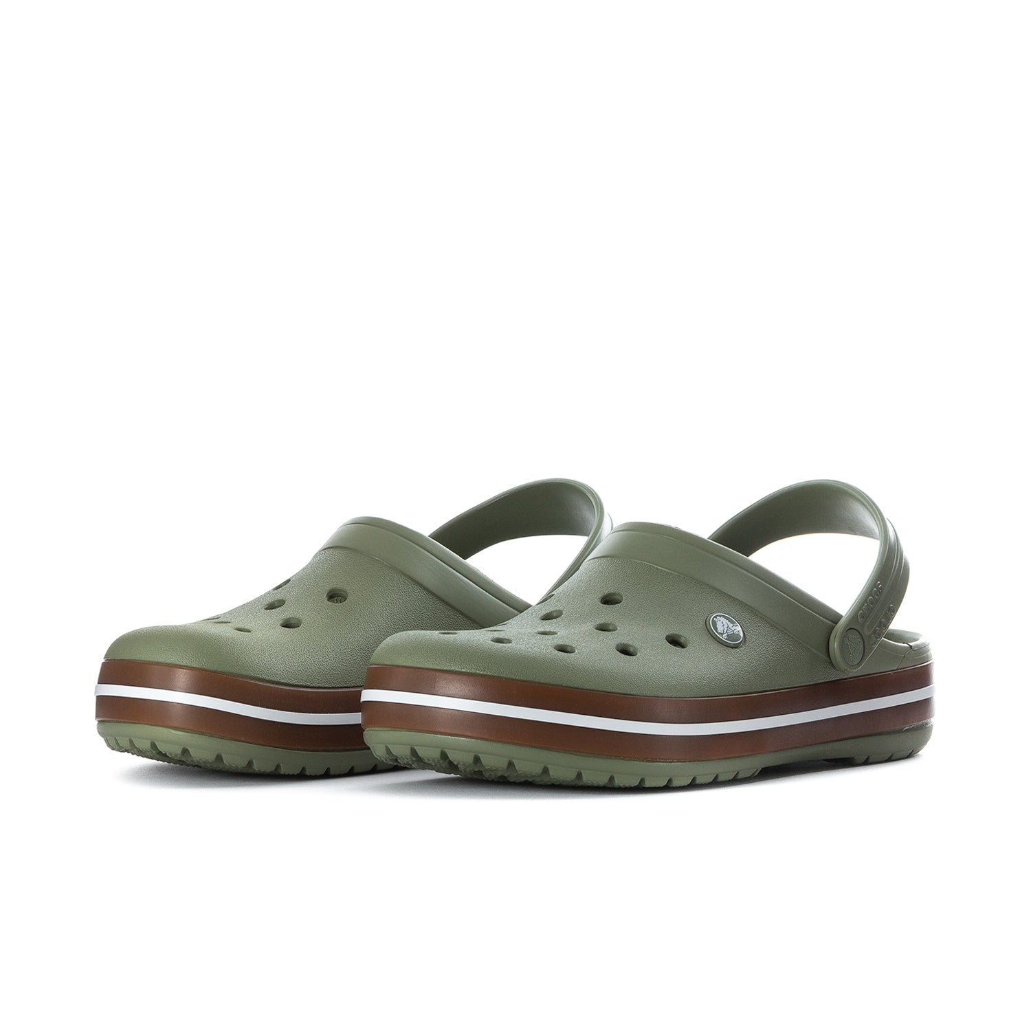 Crocs Crocband Gum Clog - Mens - Comfortable Lightweight Slip-On Clogs Shoes Unisex Non-Slip Waterproof