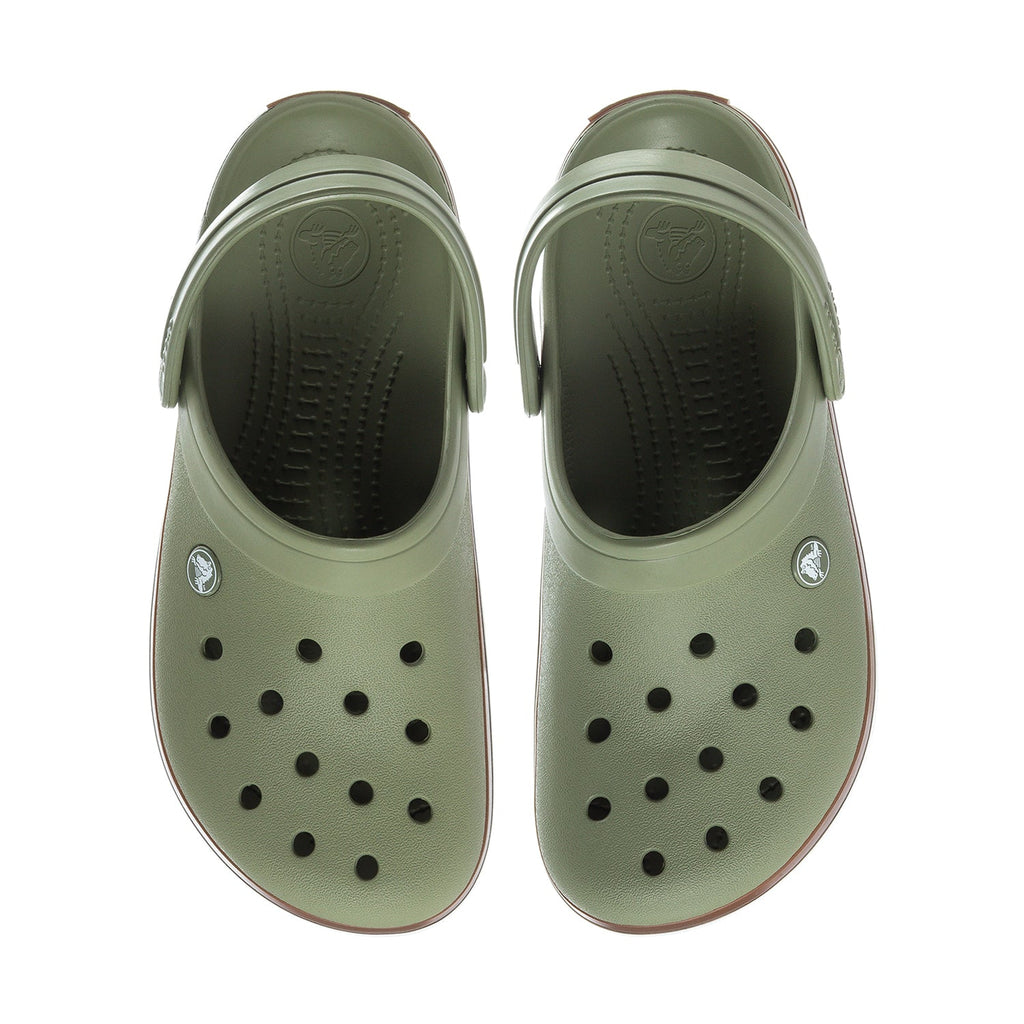 Crocs Crocband Gum Clog - Mens - Comfortable Lightweight Slip-On Clogs Shoes Unisex Non-Slip Waterproof