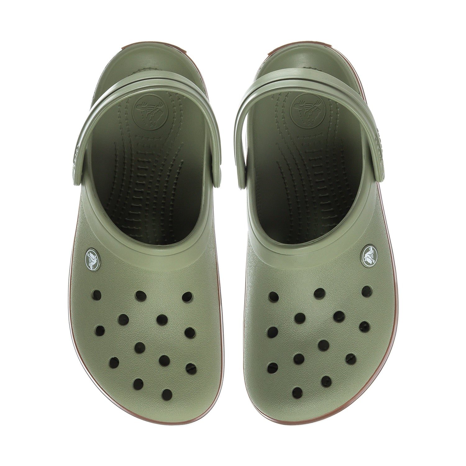 Crocs Crocband Gum Clog - Mens - Comfortable Lightweight Slip-On Clogs Shoes Unisex Non-Slip Waterproof