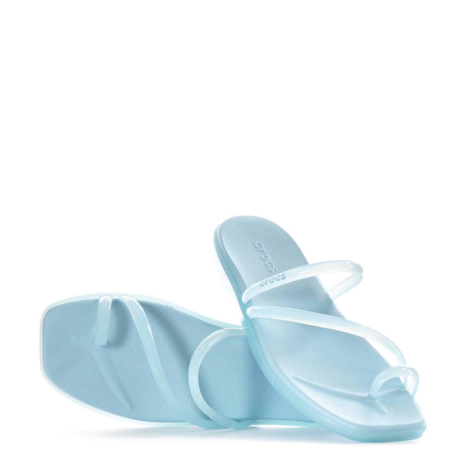 Crocs Miami Toe Loop Sandal - Womens - Comfortable Lightweight Slip-On Clogs Shoes Unisex Non-Slip Waterproof