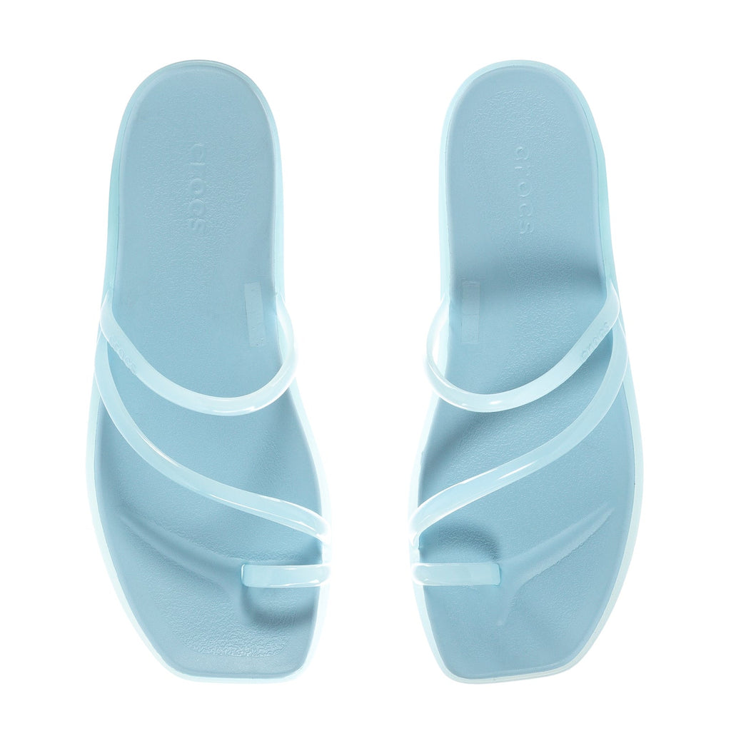 Crocs Miami Toe Loop Sandal - Womens - Comfortable Lightweight Slip-On Clogs Shoes Unisex Non-Slip Waterproof