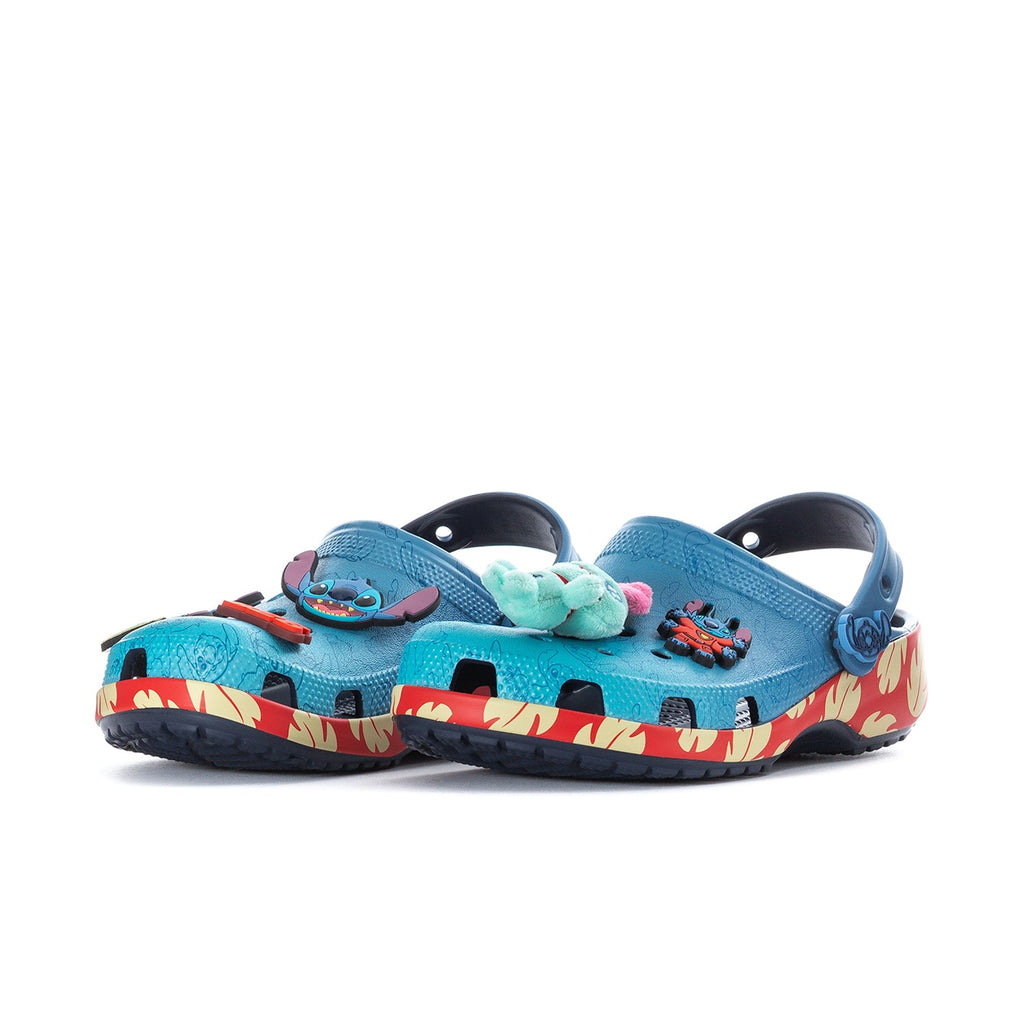 Crocs Classic Clog Lilo & Stitch - Womens - Comfortable Lightweight Slip-On Clogs Shoes Unisex Non-Slip Waterproof
