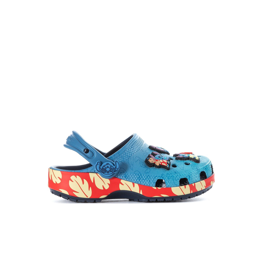 Crocs Classic Clog Lilo & Stitch - Kids - Comfortable Lightweight Slip-On Clogs Shoes Unisex Non-Slip Waterproof