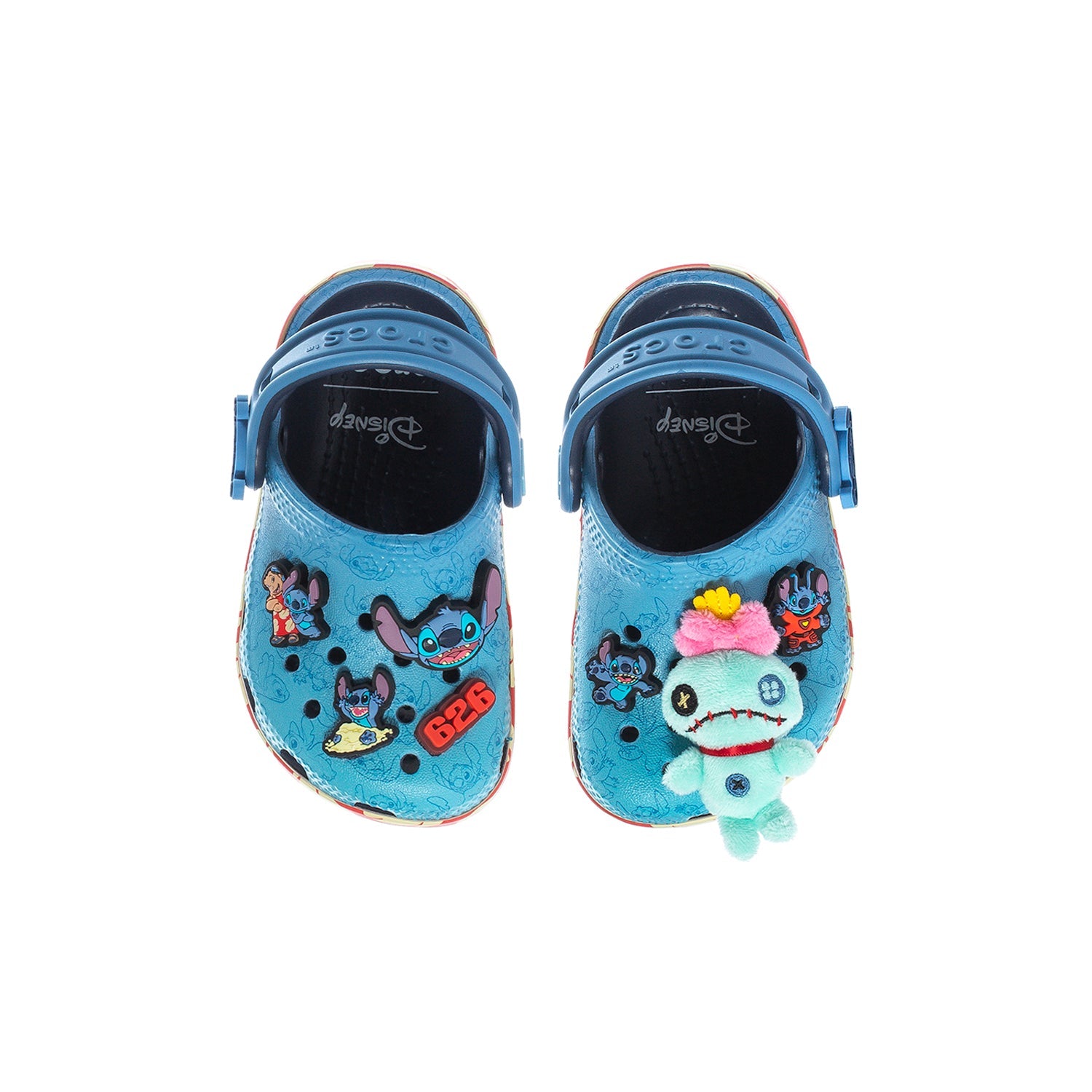 Crocs Classic Clog Lilo & Stitch - Toddler - Comfortable Lightweight Slip-On Clogs Shoes Unisex Non-Slip Waterproof