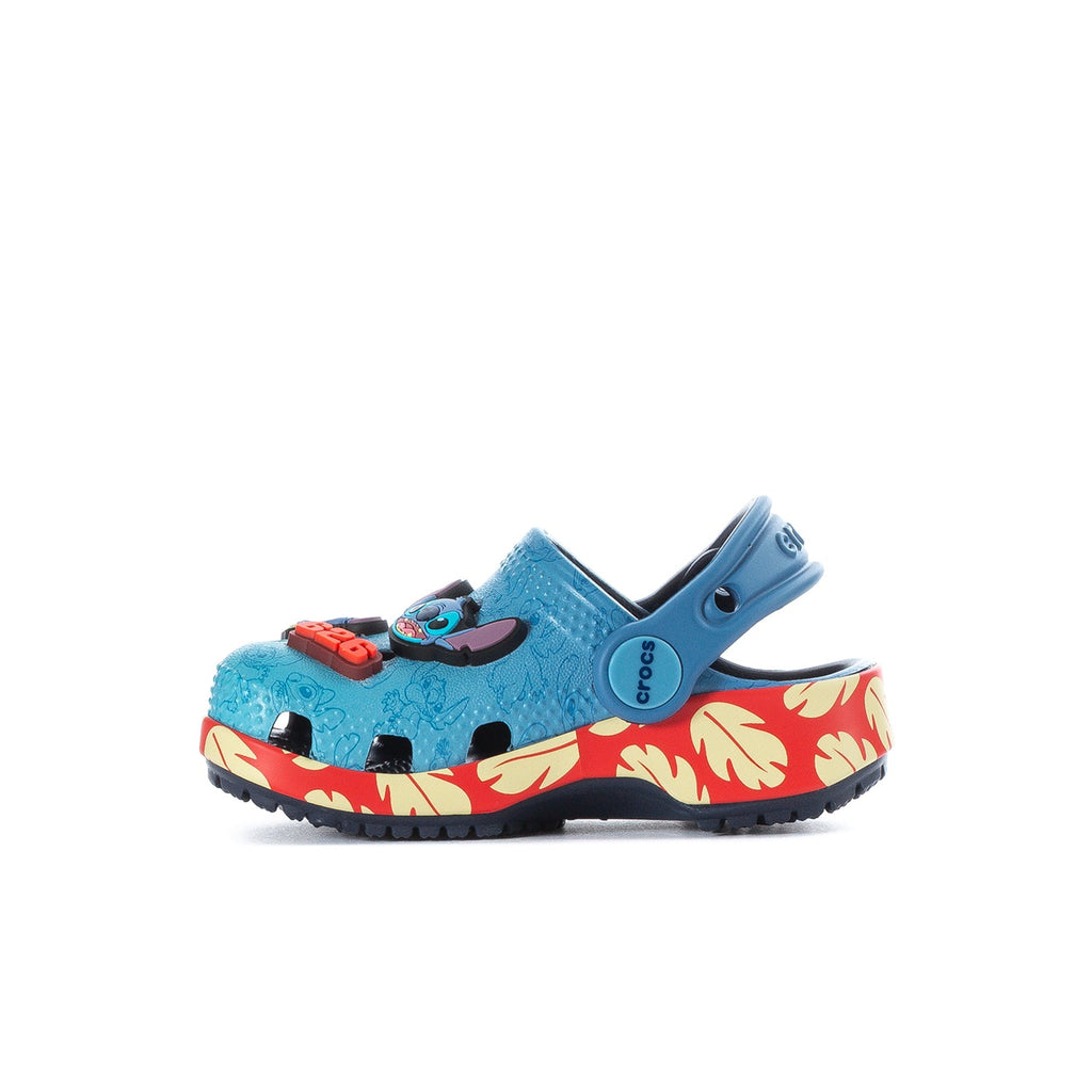 Crocs Classic Clog Lilo & Stitch - Toddler - Comfortable Lightweight Slip-On Clogs Shoes Unisex Non-Slip Waterproof